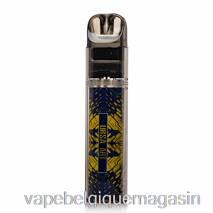 Vape Belgique Perdu Vape Ursa Nano Art 18w Pod Kit Bleu Stella X Kaleido Art